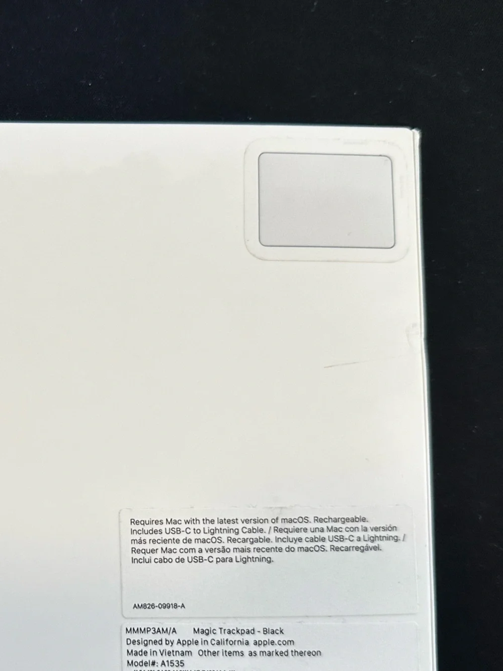 Apple Magic Trackpad 2 **WHITE** - Picture 2 of 6